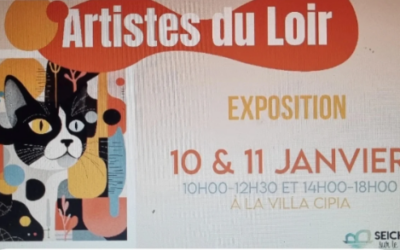 Artistes du Loir à Seiches  les 10 et 11 janvier 2026